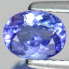 0.92 Ct. Oval Natural Violet Blue Tanzanite Tanzania