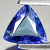 0.71 Ct. Trilliant Shape Natural Violet Blue Tanzanite