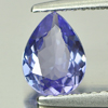0.86 Ct. Clean Pear Shape Natural Violetish Blue Tanzanite Gem