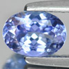 0.93 Ct. Clean Oval Natural Violet Blue Tanzanite Gem
