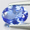 0.93 Ct. Clean Oval Natural Violet Blue Tanzanite Gem