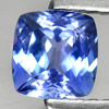 0.78 Ct. Cushion Natural Violet Blue Tanzanite Tanzania