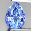 0.77 Ct. Clean Pear Natural Gem Violet Blue Tanzanite