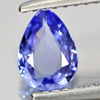 0.55 Ct. Clean Pear Natural Gem Violet Blue Tanzanite
