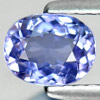 0.76 Ct. Clean Oval Natural Gem Violet Blue Tanzanite