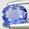 0.56 Ct. Clean Oval Natural Gem Violet Blue Tanzanite