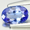 0.58 Ct. VVS Oval Natural Gem Violet Blue Tanzanite