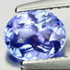 0.85 Ct. Oval Shape Natural Violet Blue Tanzanite Gem
