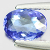 0.72 Ct. Oval Shape Natural Violet Blue Tanzanite Gem