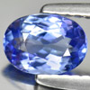 0.75 Ct. Oval Shape Natural Violet Blue Tanzanite Gem