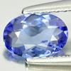 0.58 Ct. Oval Shape Natural Violet Blue Tanzanite Gem