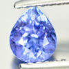 0.65 Ct. Pear Shape Natural Violet Blue Tanzanite Gem