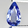 0.84 Ct. Pear Shape Natural Violet Blue Tanzanite Gem
