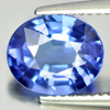 Certified Violetish Blue Tanzanite 2.71 Ct. Clean Oval Shape Natural Gemstone