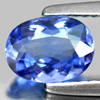 Certified Violetish Blue Tanzanite 1.02 Ct. Clean Oval Shape Natural Gemstone