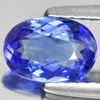 Violetish Blue Tanzanite 1.04 Ct. VVS Oval Shape 7.7 x 5.4 Mm. Natural Gemstone
