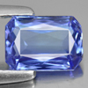Certified 1.02 Ct. Octagon Shape Natural Gem Violetish Blue Tanzanite