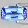 Certified 0.99 Ct. Natural Violetish Blue Tanzanite Gem