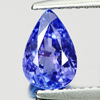 1.02 Ct. Clean Pear Shape Natural Gemstone Violet Blue Tanzanite