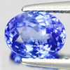 Oval Shape 1.16 Ct. Natural Gem Violet Blue Tanzanite Tanzania