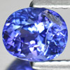1.14 Ct. Oval Shape Natural Gem Violet Blue Tanzanite From Tanzania