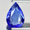 1.13 Ct. Pear Shape Natural Violet Blue Tanzanite Gem From Tanzania