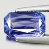 1.24 Ct. Octagon Shape Natural Violet Blue Tanzanite Gemstone From Tanzania