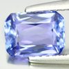 1.25 Ct. Good Octagon Shape Natural Violet Blue Tanzanite From Tanzania