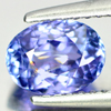 1.40 Ct. Good Natural Gemstone Violetish Blue Tanzanite Oval Shape