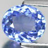 1.71 Ct. Oval Shape 7.83x6.78 Mm.Natural Gemstone Clean Violetish Blue Tanzanite