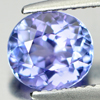 Certified Violetish Blue Tanzanite 1.56 Ct. Clean Oval Shape Natural Gemstone