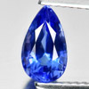 Certified Violetish Blue Tanzanite 0.97Ct. Clean Pear Shape Natural Gemstone
