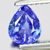 0.92 Ct. Pear Shape Natural Gem Violet Blue Tanzanite