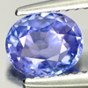 0.97 Ct. Clean Oval Shape Natural Gem Violet Blue Tanzanite From Tanzania