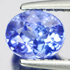 0.98 Ct. Good Oval Shape Natural Gemstone Violetish Blue Tanzanite