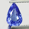 1.06 Ct. Pear Shape Natural Violetish Blue Tanzanite