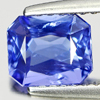 1.09 Ct. Octagon Natural Violetish Blue Tanzanite Gem