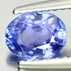 1.00 Ct. Oval Shape Natural Violetish Blue Tanzanite