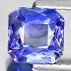 1.05 Ct. Octagon Natural Violetish Blue Tanzanite Gem From Tanzania