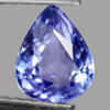 Violetish Blue Tanzanite 1.03 Ct. Pear Shape 7.3 x 5.8 Mm. Natural Gemstone