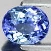 1.35 Ct Clean Oval Natural Gem Violetish Blue Tanzanite