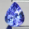 Violetish Blue Tanzanite 1.15 Ct. Clean Pear Shape 7.3 x 5.8 Mm. Natural Gem