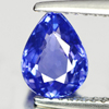 Violetish Blue Tanzanite 1.17 Ct. Clean Pear Shape 7.8 x 5.9 Mm. Natural Gem