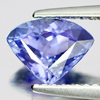 Violetish Blue Tanzanite 1.12 Ct. Clean Trilliant 8.2 x 6.3 Mm. Natural Gemstone