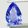 Violetish Blue Tanzanite 1.18 Ct. Clean Pear Shape 8.5 x 6 Mm. Natural Gemstone