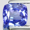 1.01 Ct. Good Cushion Natural Violetish Blue Tanzanite Gem From Tanzania