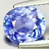 1.34 Ct. Oval Shape Natural Violetish Blue Tanzanite