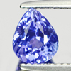 1.17 Ct. Clean SI Pear Shape Natural Violetish Blue Tanzanite Gem