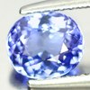 Tanzanite Violetish Blue 1.33 Ct. Clean Oval 7 x 6 Mm. Natural Gemstone Tanzania