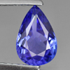 Violetish Blue Tanzanite 1.04 Ct. Clean Pear 8.3 x 5.6 x 3.5 Mm Natural Gemstone